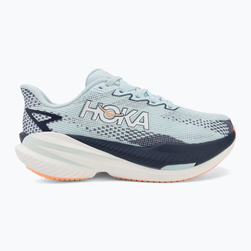 Дамски обувки за бягане HOKA Mach X 3 glimmering blue/varsity navy 2