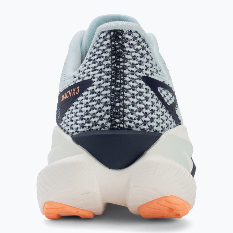 Дамски обувки за бягане HOKA Mach X 3 glimmering blue/varsity navy 6