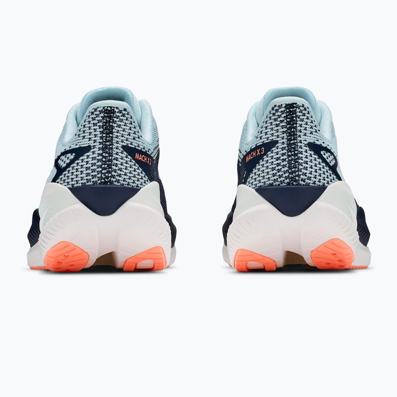 Дамски обувки за бягане HOKA Mach X 3 glimmering blue/varsity navy 6