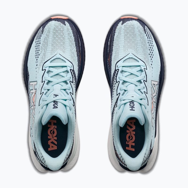 Дамски обувки за бягане HOKA Mach X 3 glimmering blue/varsity navy 8