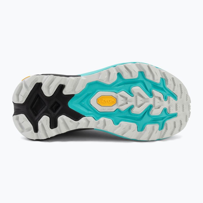 Дамски обувки за бягане HOKA Mafate 5 black/electric aqua 4