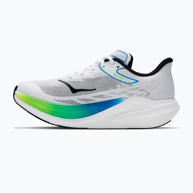 Обувки за бягане HOKA Rocket X 3 frost/electric lime 3