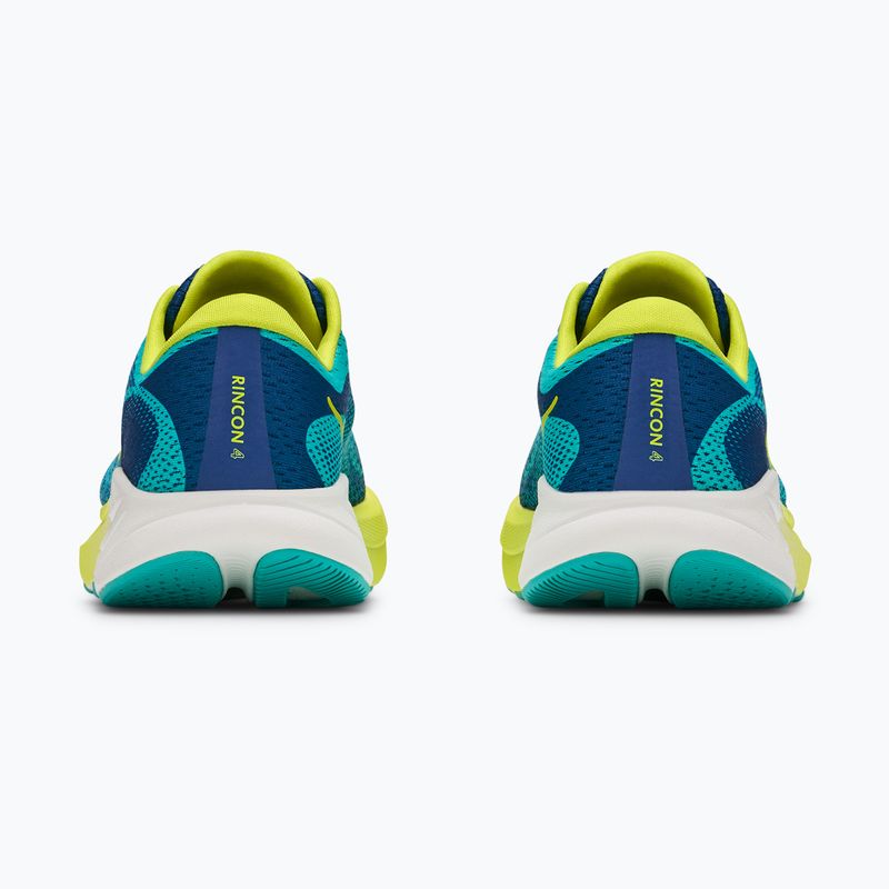 Детски обувки за бягане HOKA Rincon 4 electric aqua/neon hoka citrus 6