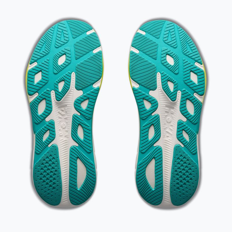 Детски обувки за бягане HOKA Rincon 4 electric aqua/neon hoka citrus 7