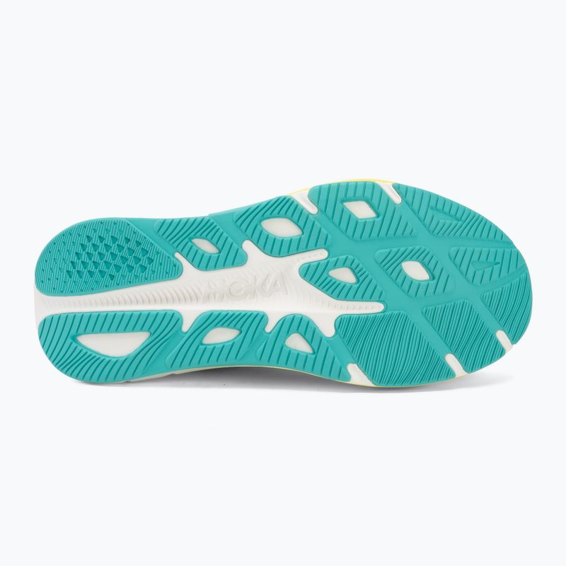 Детски обувки за бягане HOKA Rincon 4 electric aqua/neon hoka citrus 4