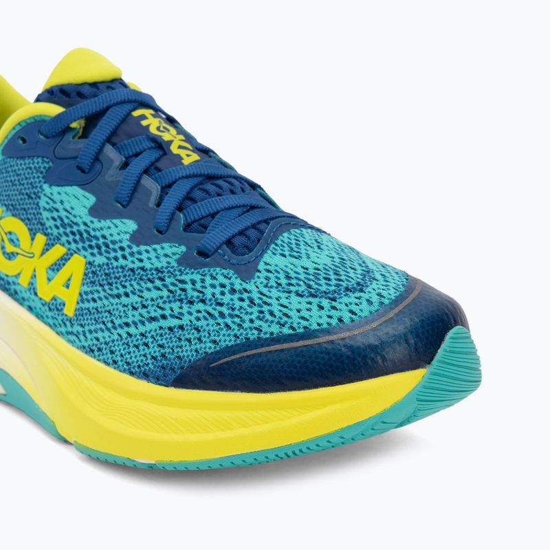 Детски обувки за бягане HOKA Rincon 4 electric aqua/neon hoka citrus 7