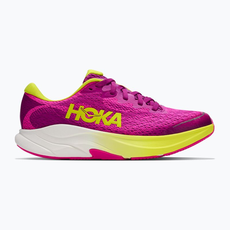 Детски обувки за бягане HOKA Rincon 4 fuchsia/fuchsia 2