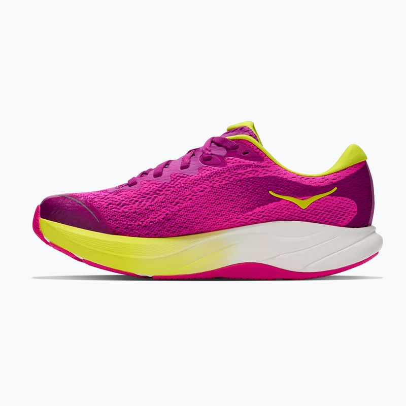 Детски обувки за бягане HOKA Rincon 4 fuchsia/fuchsia 3