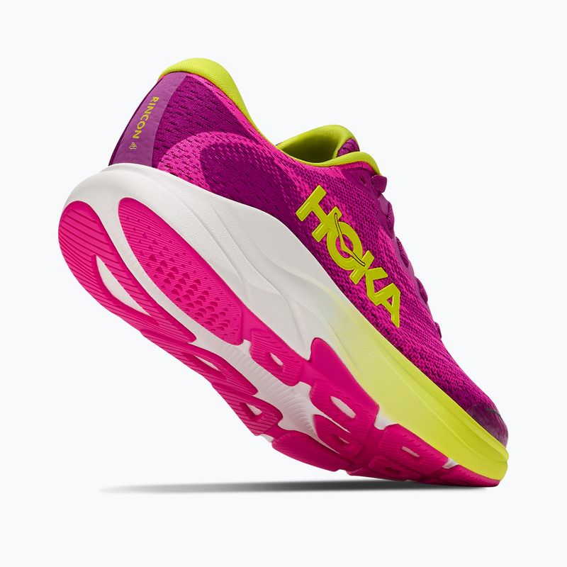 Детски обувки за бягане HOKA Rincon 4 fuchsia/fuchsia 5