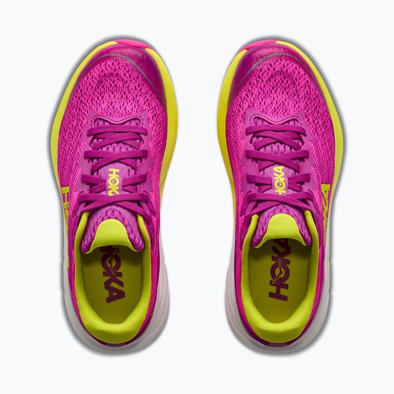 Детски обувки за бягане HOKA Rincon 4 fuchsia/fuchsia 7