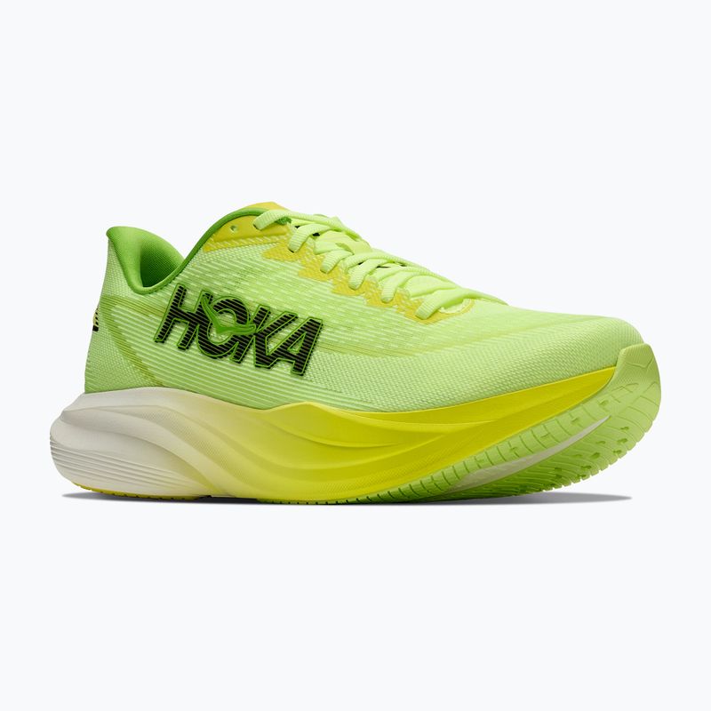 Мъжки обувки за бягане HOKA Mach 7 neon yuzu/hoka citrus