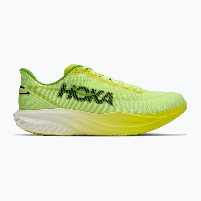 Мъжки обувки за бягане HOKA Mach 7 neon yuzu/hoka citrus 2