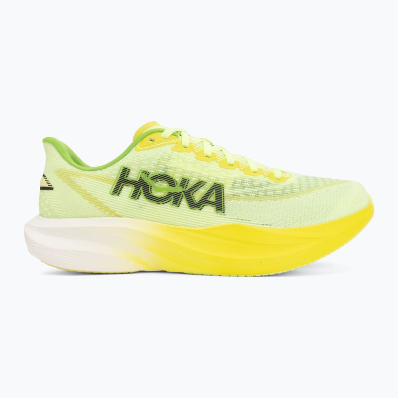 Мъжки обувки за бягане HOKA Mach 7 neon yuzu/hoka citrus 2