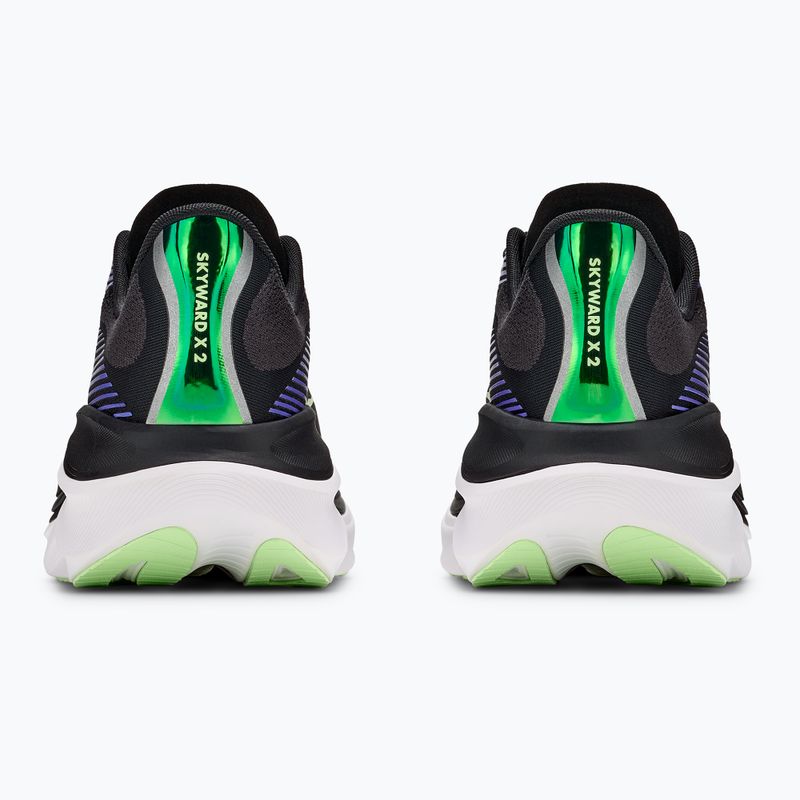 Мъжки обувки за бягане  HOKA Skyward X 2 carbon black/neon nebula 6