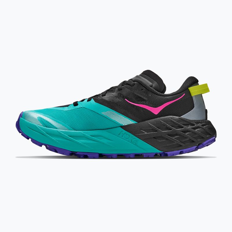 Дамски обувки за бягане HOKA Speedgoat 7 black/electric aqua 3