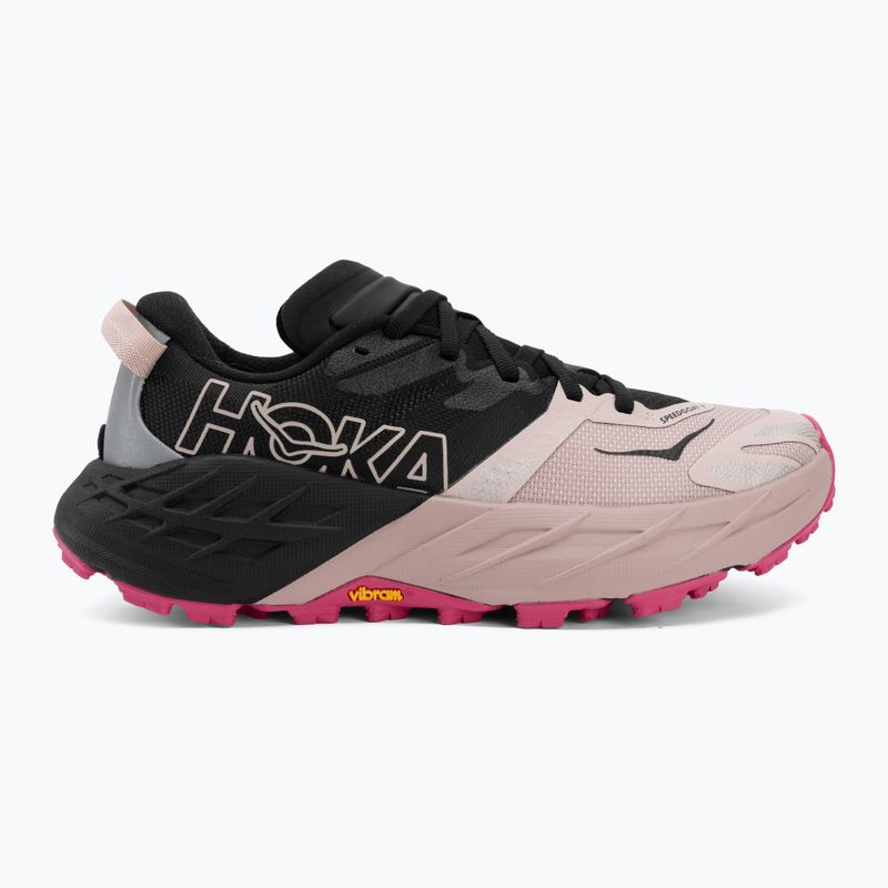 Дамски обувки за бягане HOKA Speedgoat 7 black/pink opal 2