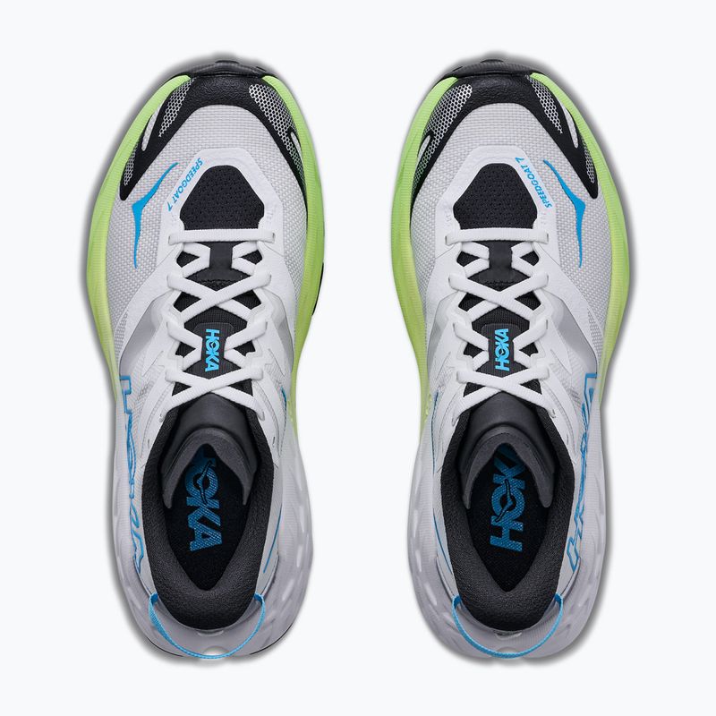 Дамски обувки за бягане HOKA Speedgoat 7 frost/neon yuzu 8
