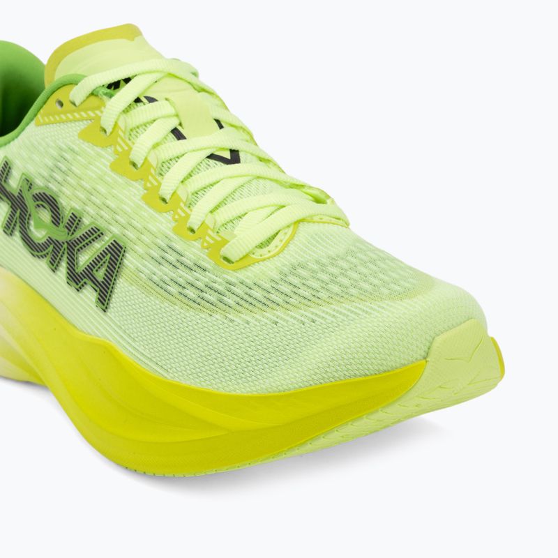 Дамски обувки за бягане HOKA Mach 7 neon yuzu/hoka citrus 7