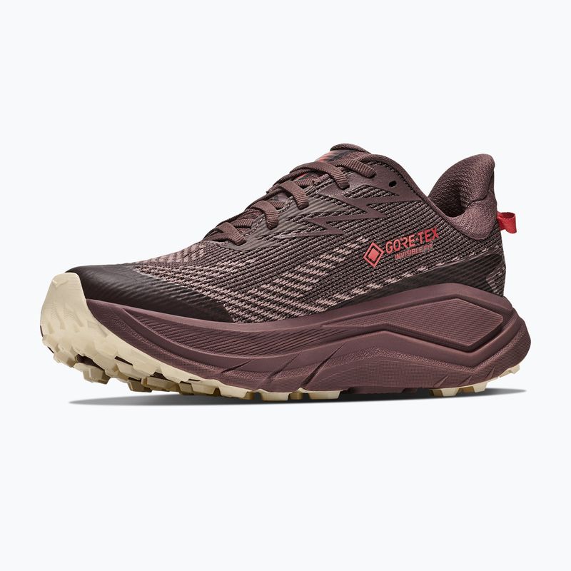 Дамски обувки за бягане HOKA Challenger 8 GTX black/varsity burgundy 2