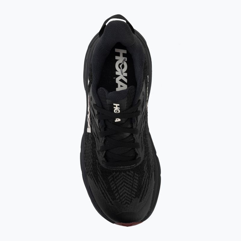 Дамски обувки за бягане HOKA Challenger 8 GTX black/varsity burgundy 5