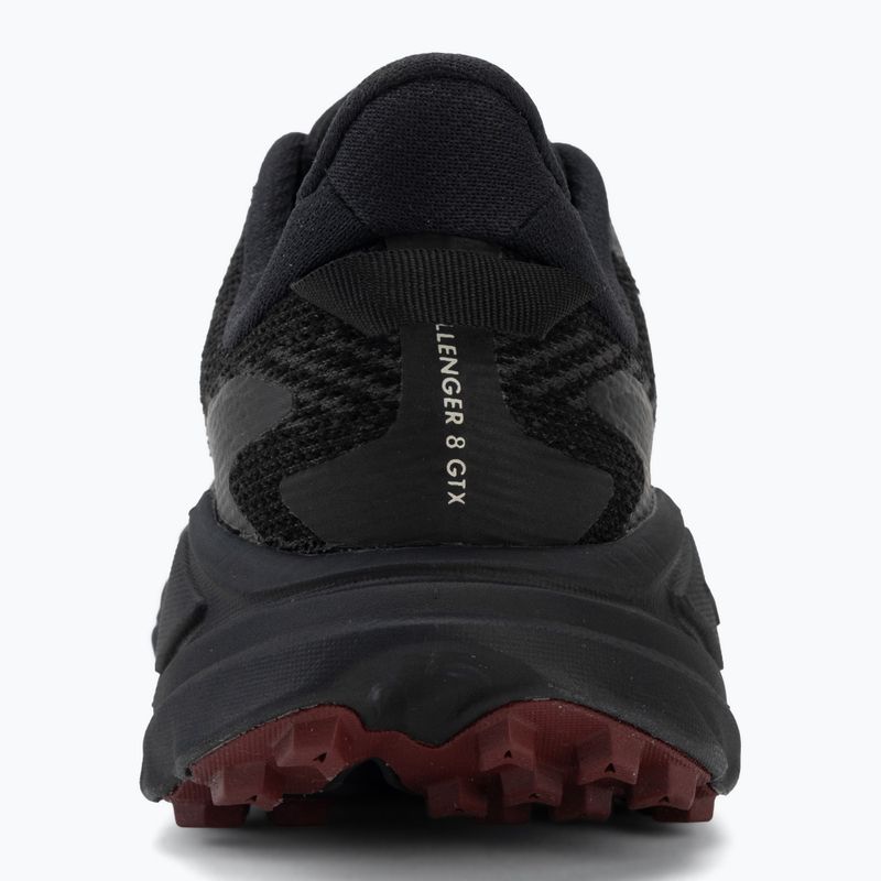 Дамски обувки за бягане HOKA Challenger 8 GTX black/varsity burgundy 6