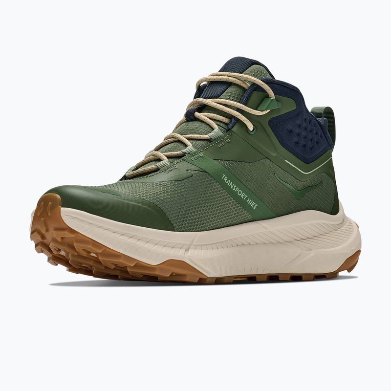 Мъжки обувки за трекинг HOKA Transport Hike GTX nettle leaf/alabaster 4