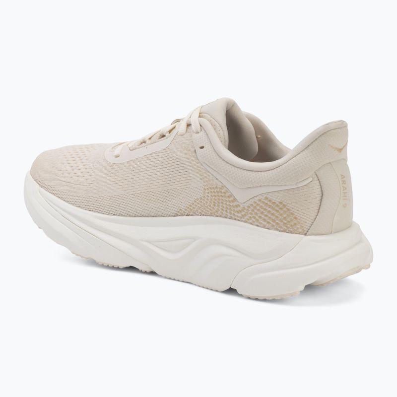 Дамски обувки за бягане HOKA Arahi 9 alabaster/oat milk 3
