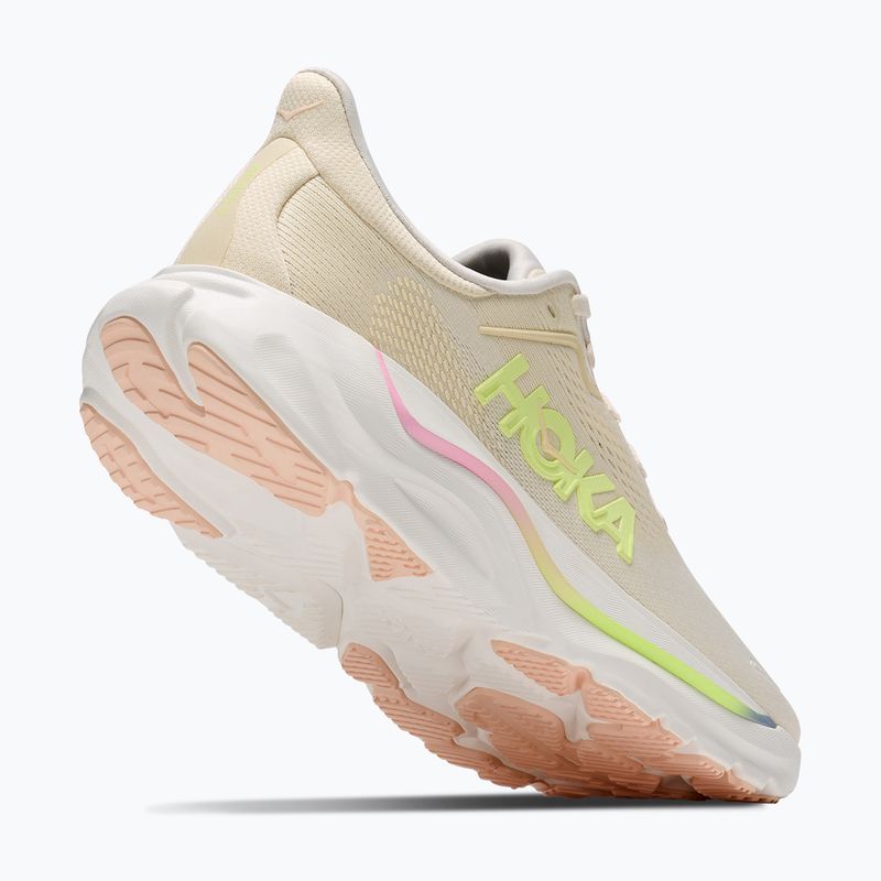 Дамски обувки за бягане HOKA Arahi 9 vintage yellow/alabaster 3
