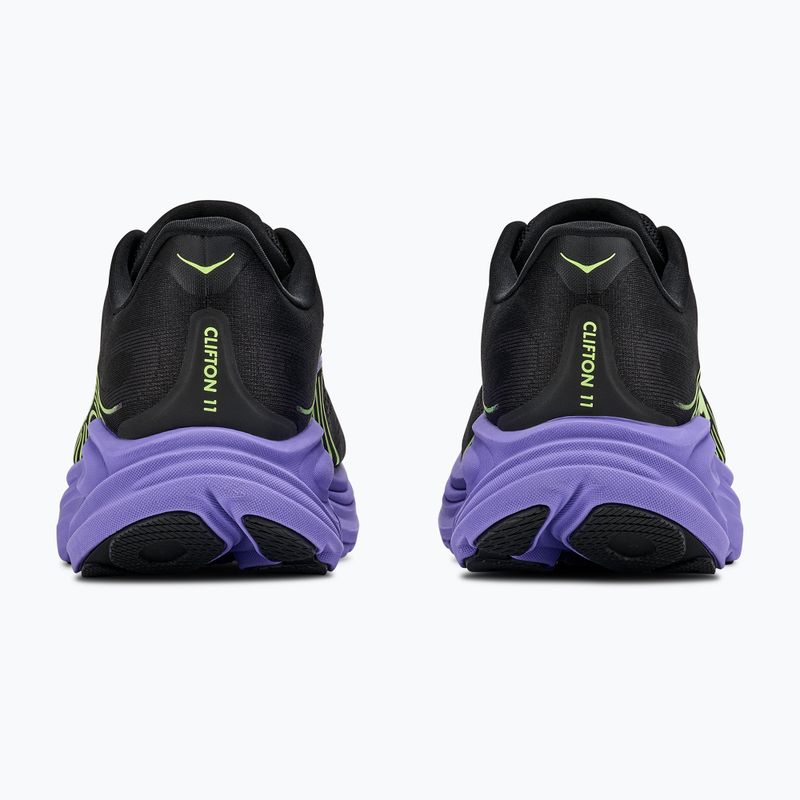 Мъжки обувки за бягане  Hoka Clifton 11 black/neon yuzu 4