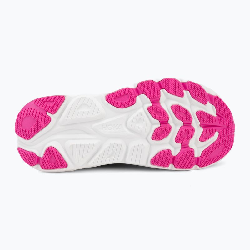 Дамски обувки за бягане Hoka Clifton 11 black/neon nebula 4