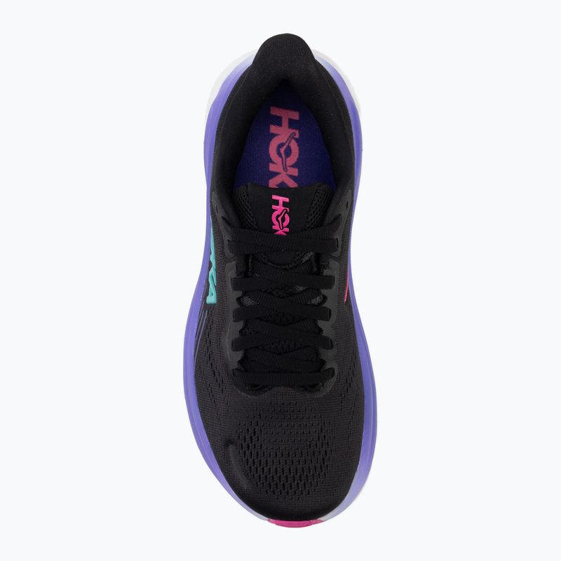Дамски обувки за бягане Hoka Clifton 11 black/neon nebula 5