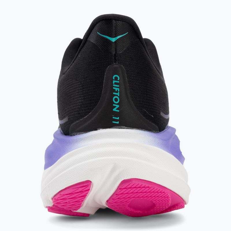 Дамски обувки за бягане Hoka Clifton 11 black/neon nebula 6