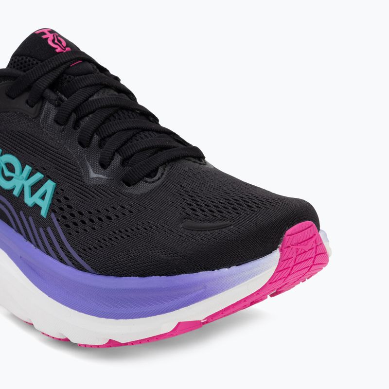 Дамски обувки за бягане Hoka Clifton 11 black/neon nebula 7