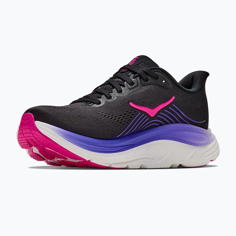 Дамски обувки за бягане Hoka Clifton 11 black/neon nebula 2