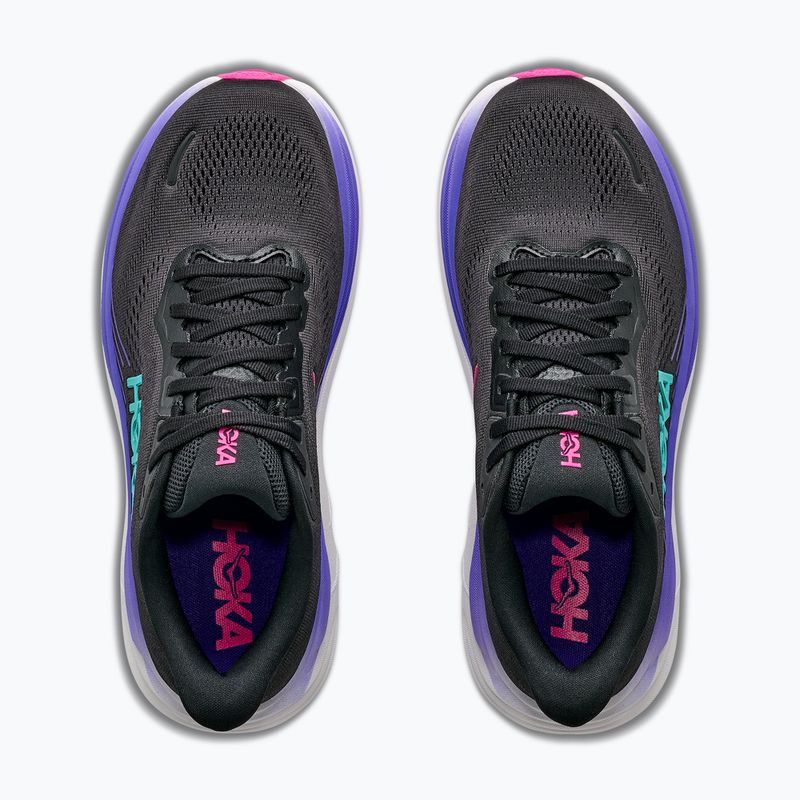 Дамски обувки за бягане Hoka Clifton 11 black/neon nebula 5