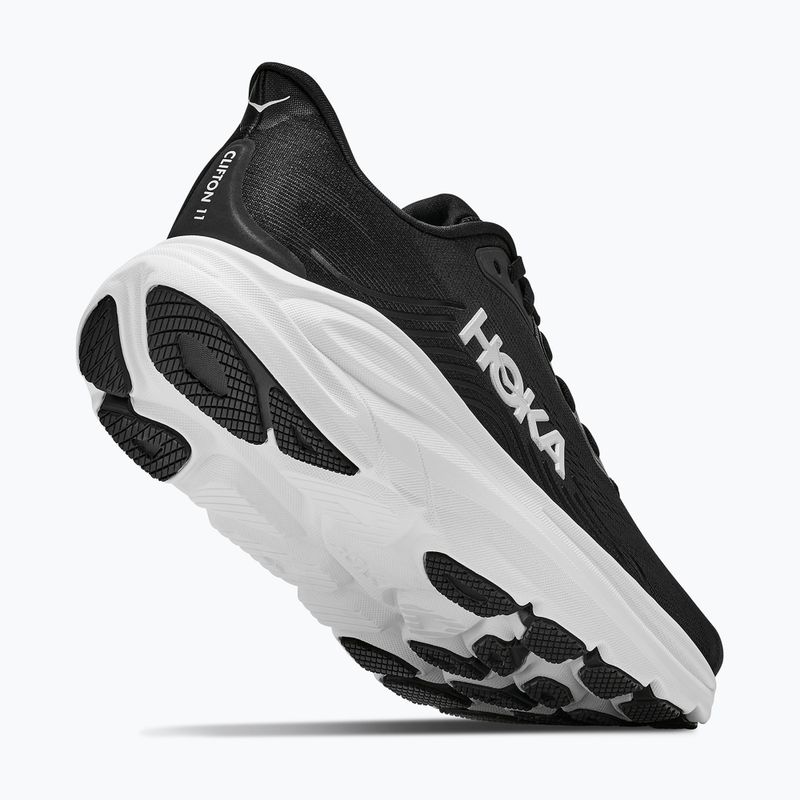 Дамски обувки за бягане Hoka Clifton 11 black/white 3