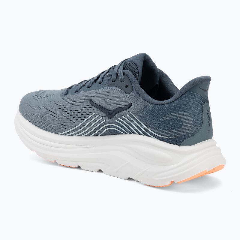 Дамски обувки за бягане Hoka Clifton 11 faded navy/glimmering blue 3
