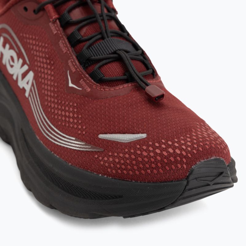 Мъжки обувки за бягане HOKA Clifton 11 GTX varsity burgundy/carbon black 7