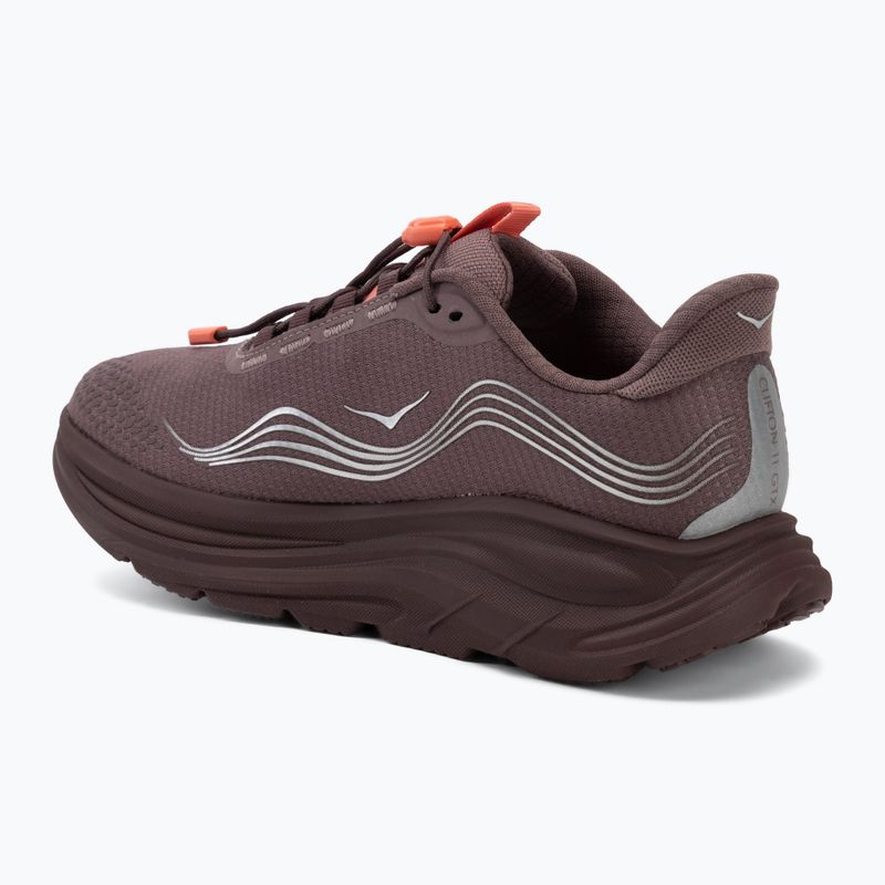 Дамски обувки за бягане HOKA Clifton 11 GTX smoky quartz/deep mauve 3