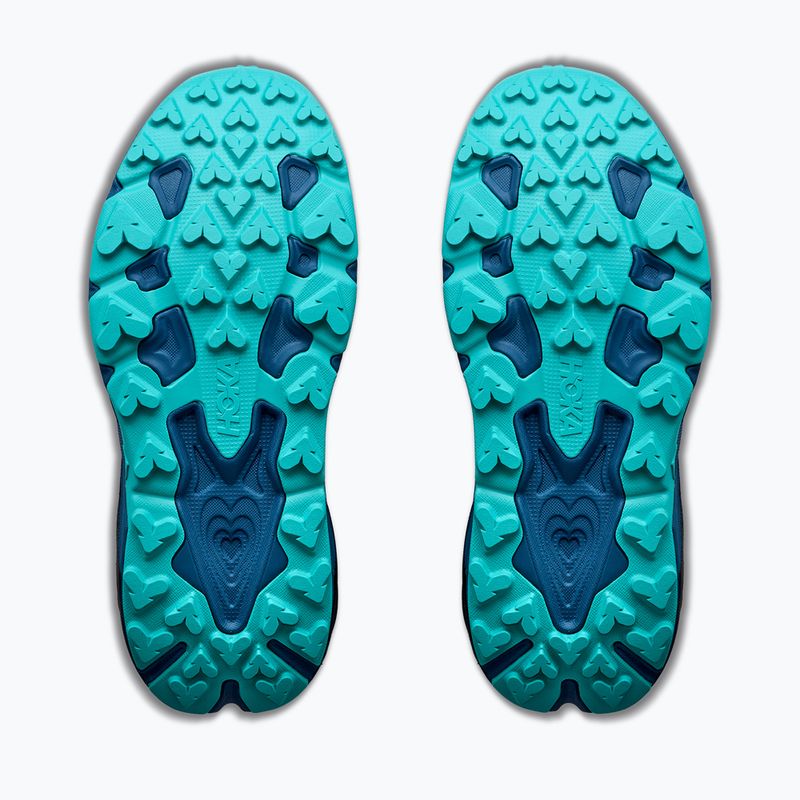 Детски обувки за бягане HOKA Speedgoat 7 black/night glow blue 7