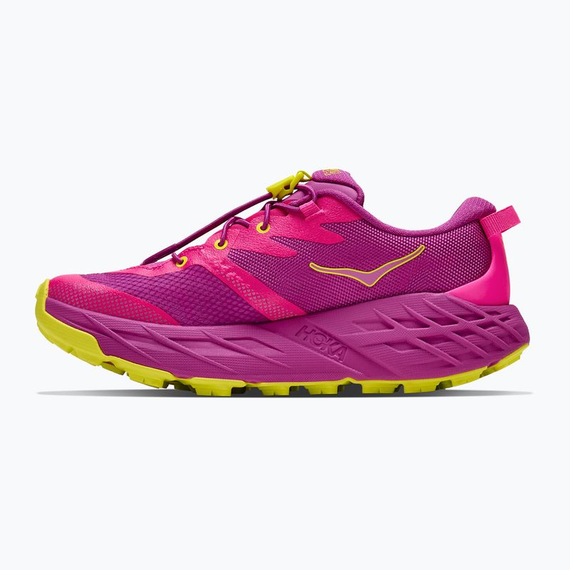 Детски обувки за бягане HOKA Speedgoat 7 fuchsia/fuchsia 3