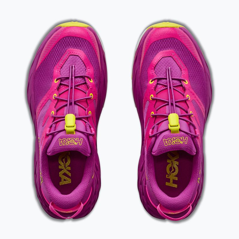 Детски обувки за бягане HOKA Speedgoat 7 fuchsia/fuchsia 8