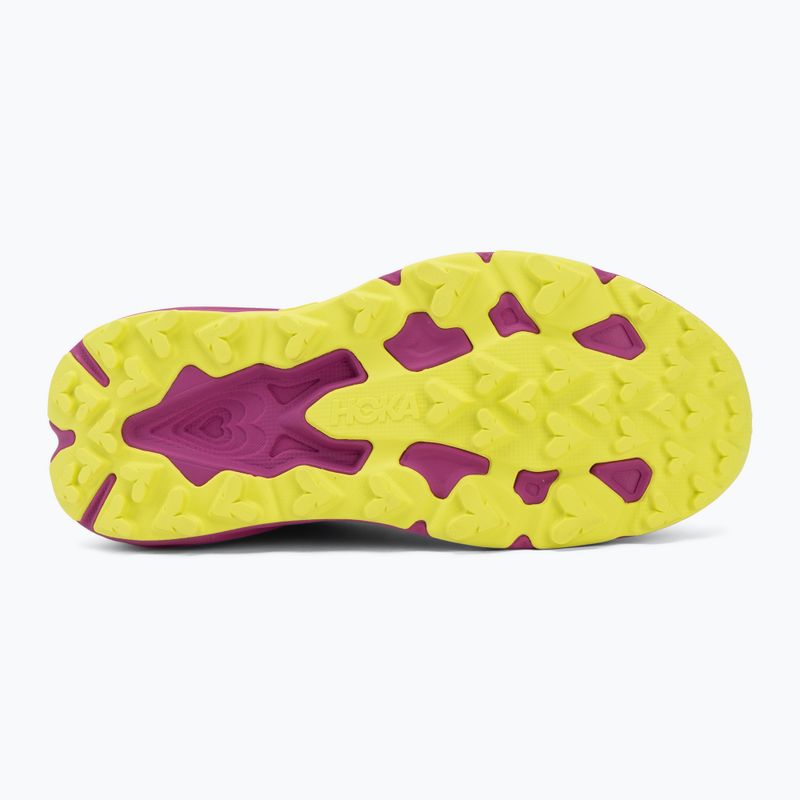 Детски обувки за бягане HOKA Speedgoat 7 fuchsia/fuchsia 4