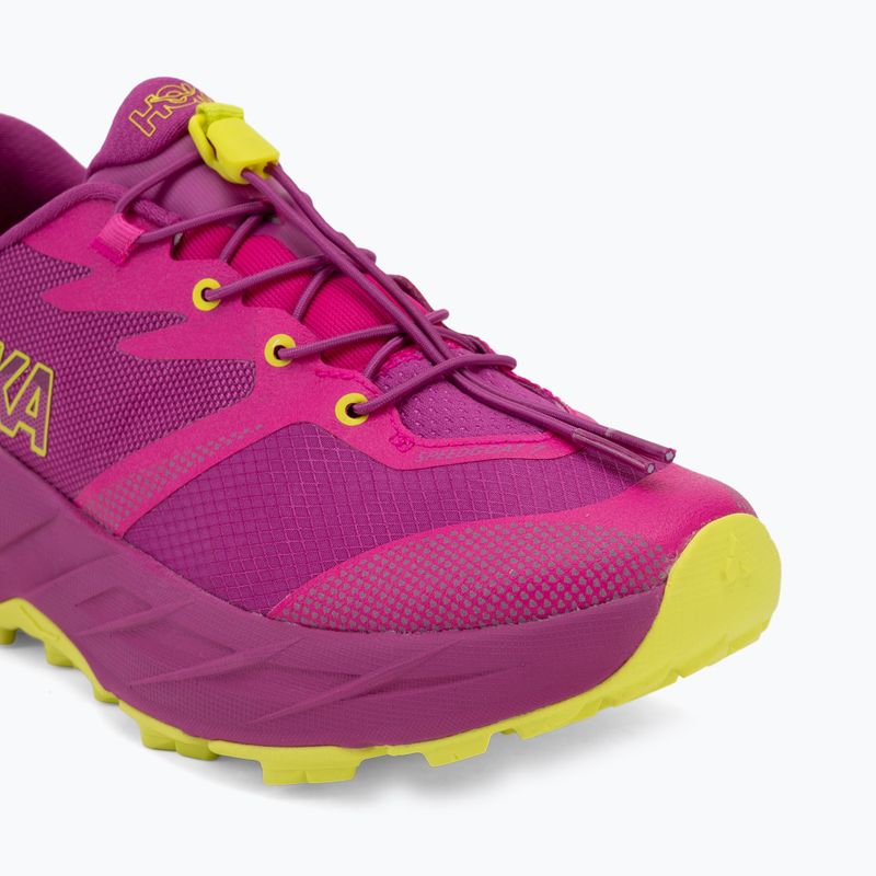 Детски обувки за бягане HOKA Speedgoat 7 fuchsia/fuchsia 7