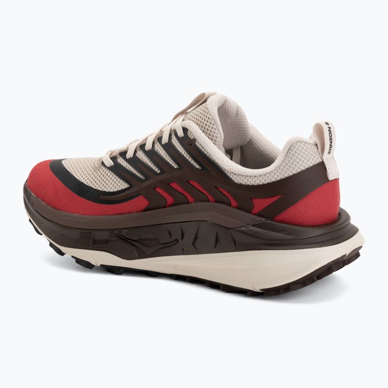 Мъжки обувки за бягане HOKA Stinson 8 river rock grey/spiced chocolate 3