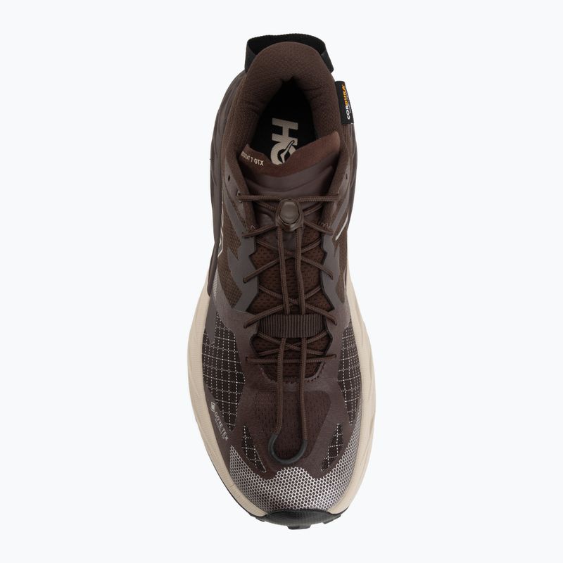 Мъжки обувки за бягане HOKA Speedgoat 7 GTX spiced chocolate/river rock grey 5