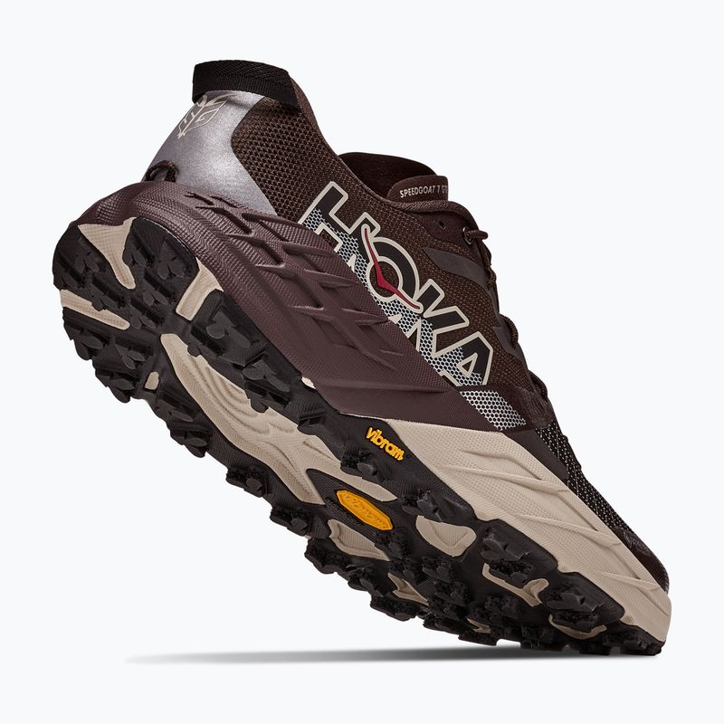 Мъжки обувки за бягане  HOKA Speedgoat 7 GTX Wide spiced chocolate/river rock grey 5