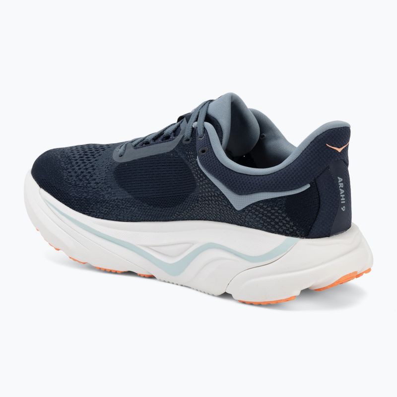 Дамски обувки за бягане HOKA  Arahi 9 Wide varsity navy/faded navy 3