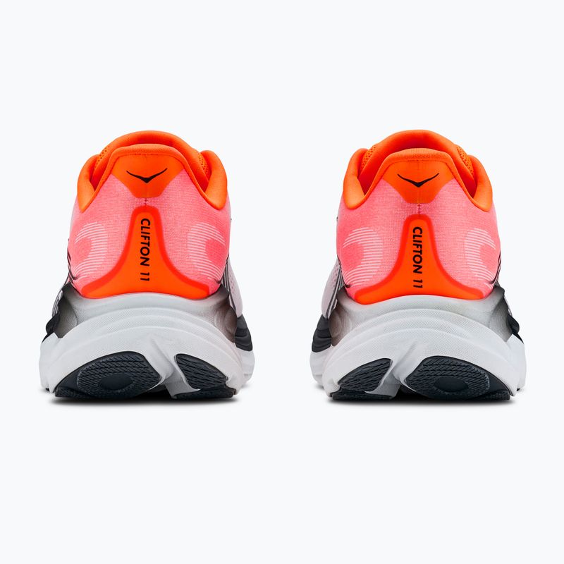 Мъжки обувки за бягане HOKA Clifton 11 Wide neon tangerine/frost 5