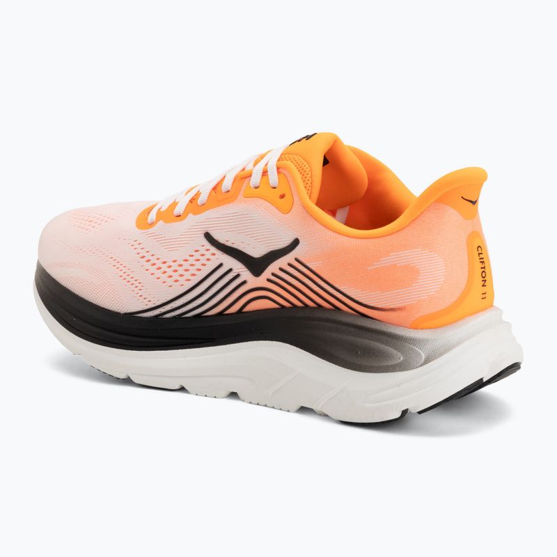 Мъжки обувки за бягане  HOKA Clifton 11 Wide neon tangerine/frost 3